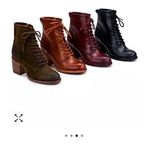 Patricia Nash Merlot Sicily booties